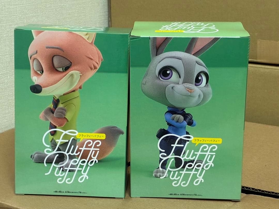 【新品】　Fluffy Puffy アナと雪の女王　ズートピア