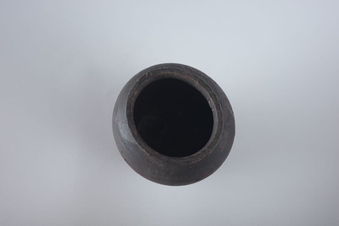 古備前 小壺 江戸頃 時代壺 焼締 花器 壺
