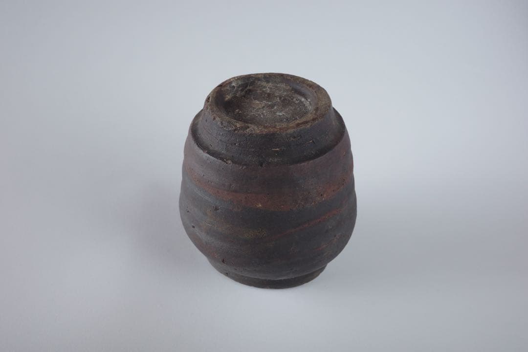 古備前 小壺 江戸頃 時代壺 焼締 花器 壺