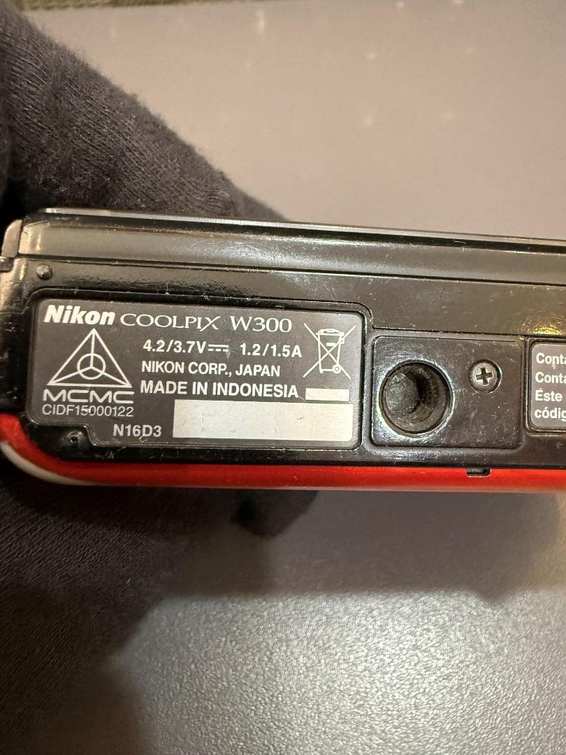 Nikon ニコン COOLPIX クールピクス W300 オレンジ 中古品