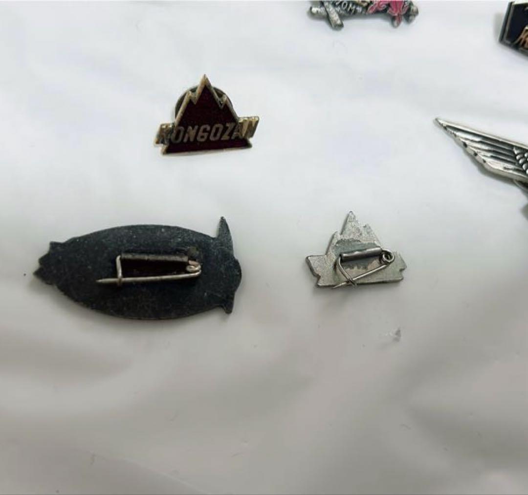 観光地ピンバッジ150個 昭和レトロ 登頂記念