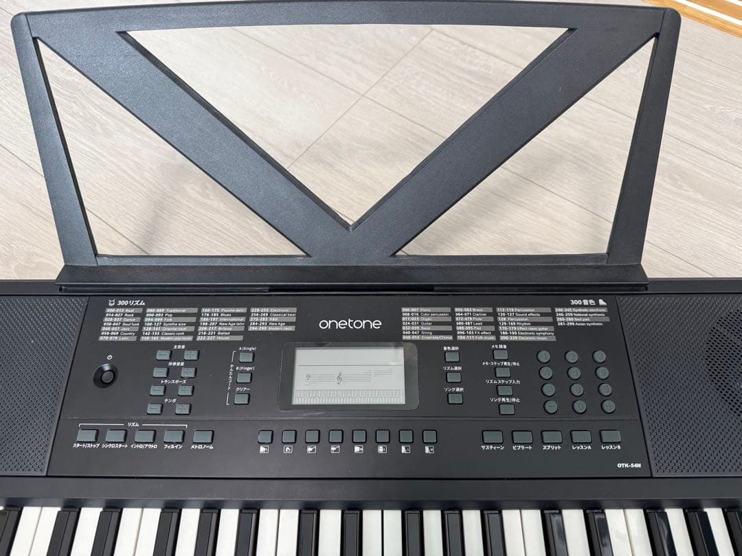 onetone CPS-48 61鍵 ブラック 電子キーボード