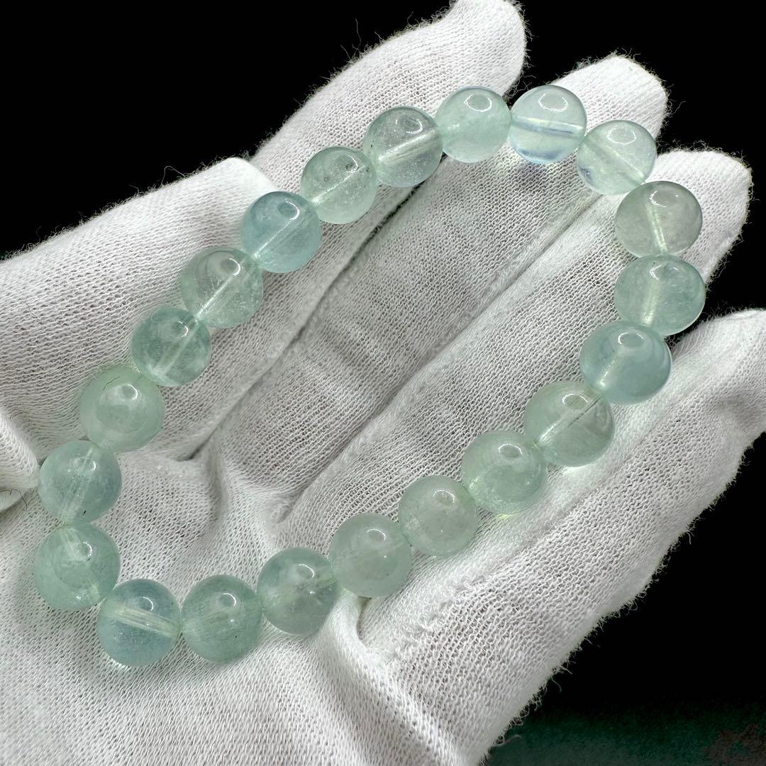 爽やかカラー！！　ブルーグリーンベリル　ブレスレット