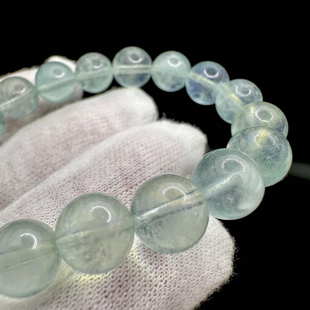 爽やかカラー！！　ブルーグリーンベリル　ブレスレット