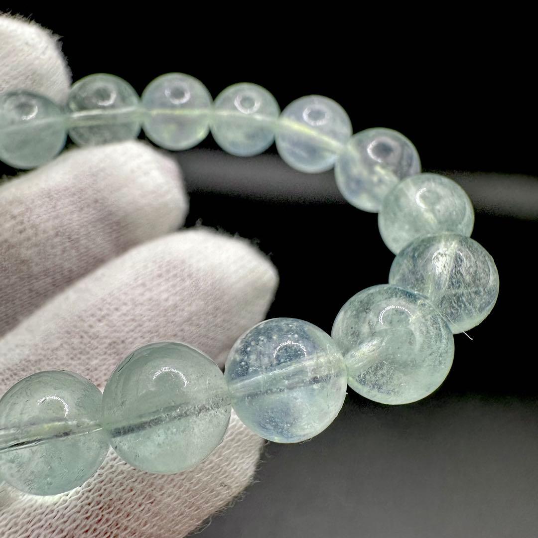 爽やかカラー！！　ブルーグリーンベリル　ブレスレット