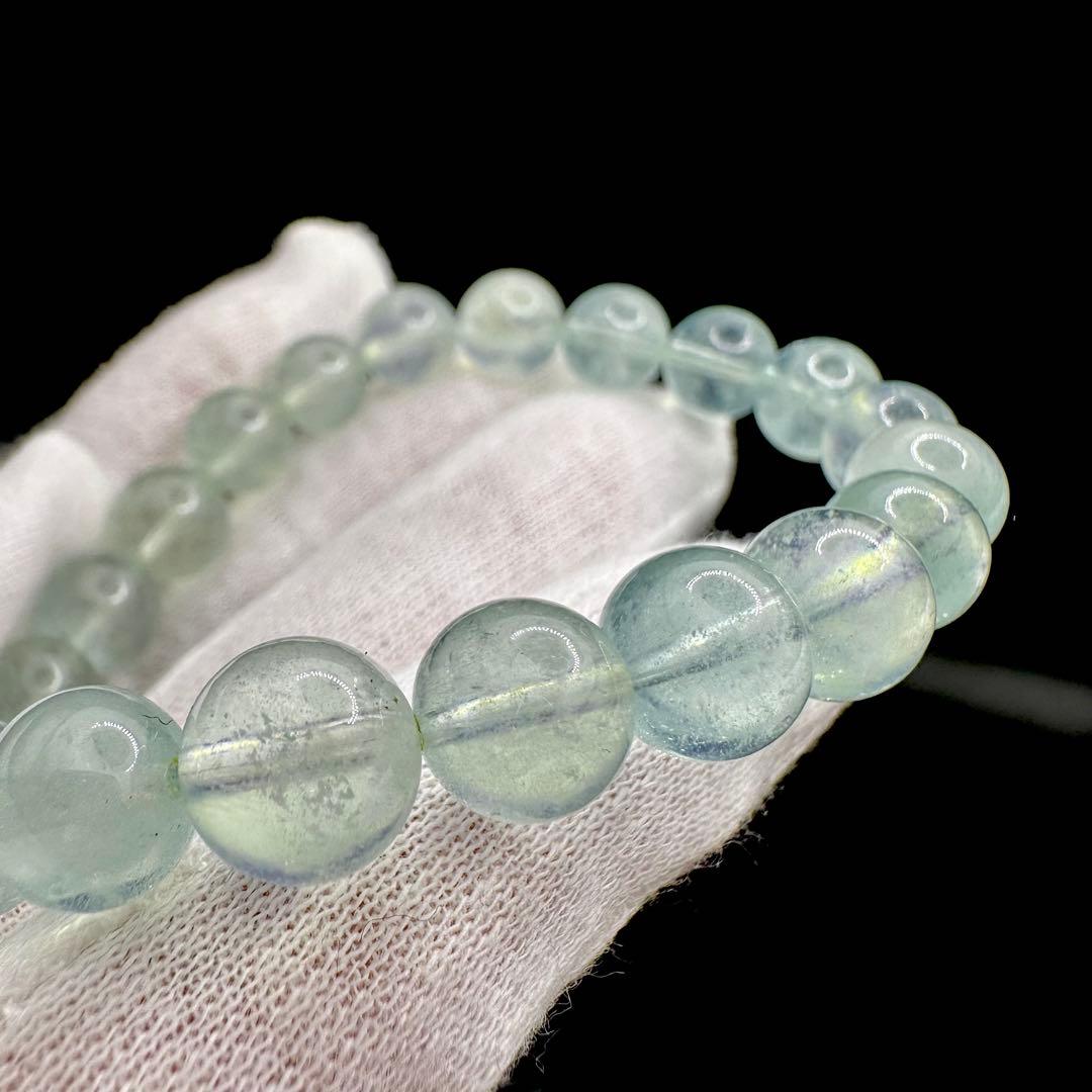 爽やかカラー！！　ブルーグリーンベリル　ブレスレット