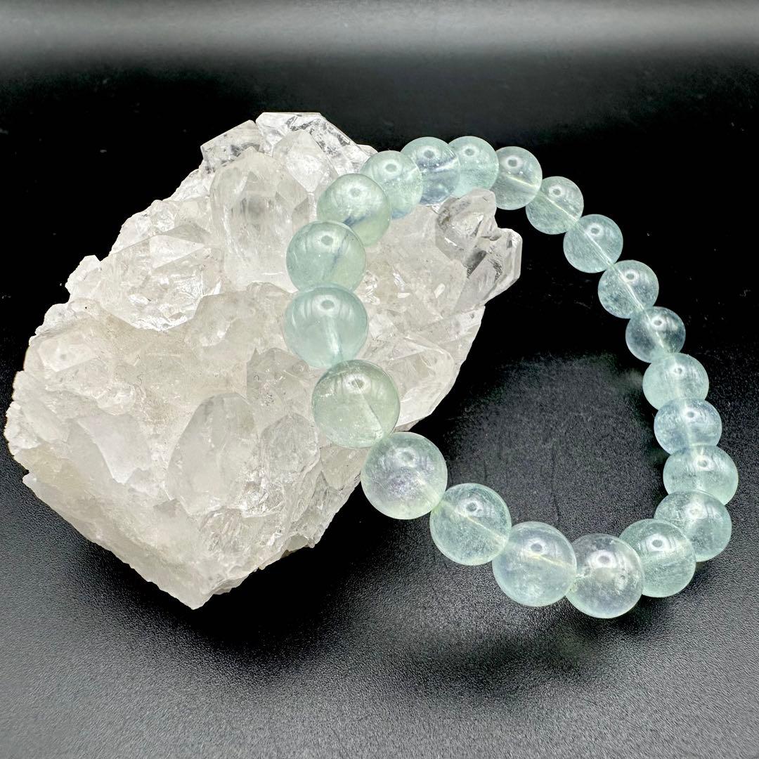 爽やかカラー！！　ブルーグリーンベリル　ブレスレット
