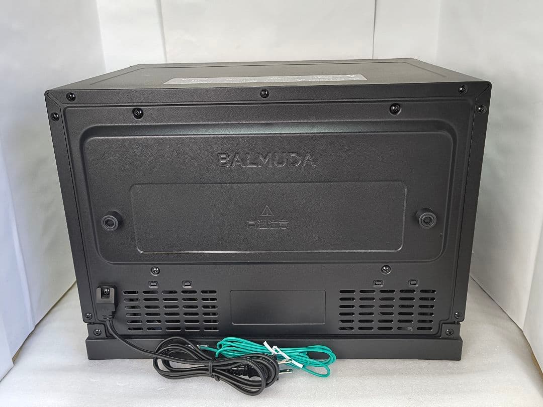 032 22年製 バルミューダデザイン　オーブンレンジ　ブラック