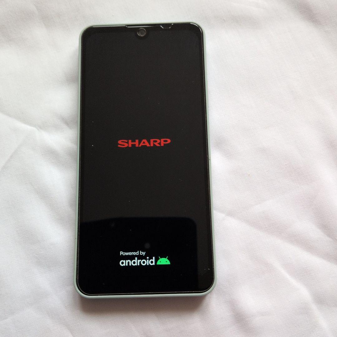 AQUOS wish3 グリーン　箱・説明書付