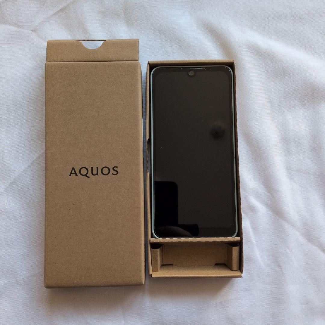AQUOS wish3 グリーン　箱・説明書付