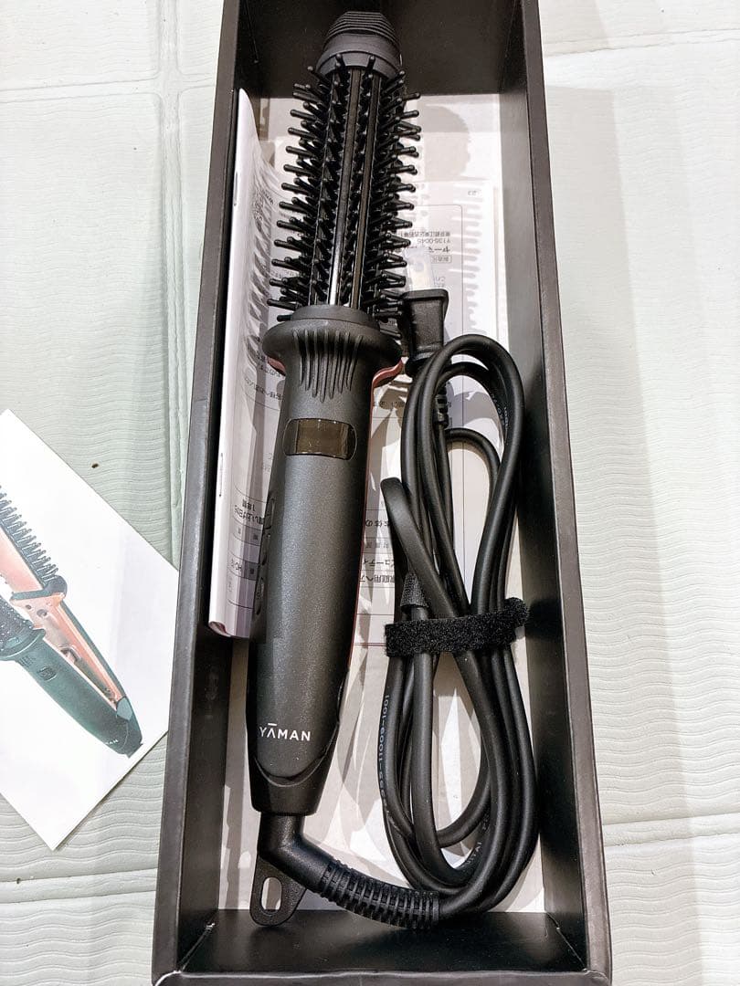 新品　YA-MAN ヘアアイロン　コテ ホットブローブラシ 4WAY 多機能