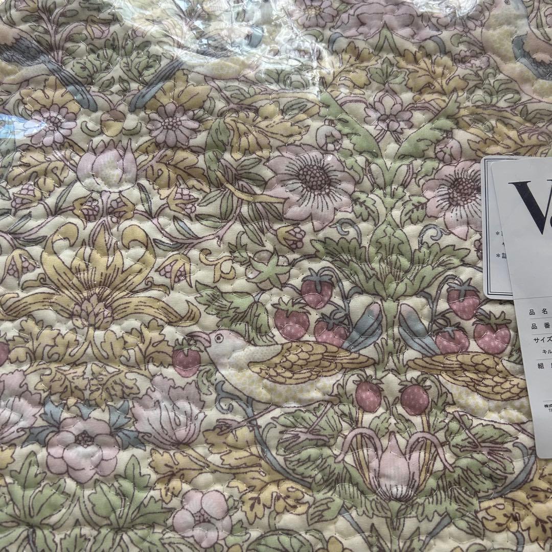 V&A ウィリアムモリス　いちご泥棒　敷きパッド　枕パッド
