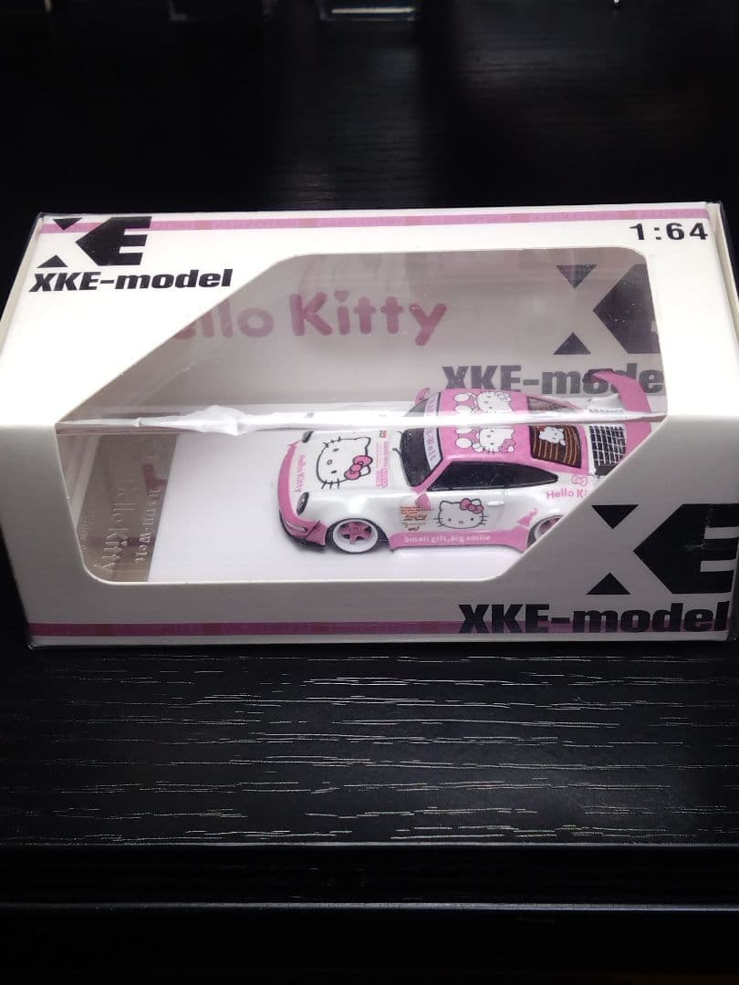 【数量限定品】XKE Model 1/64 ハローキティ ポルシェ RWB964