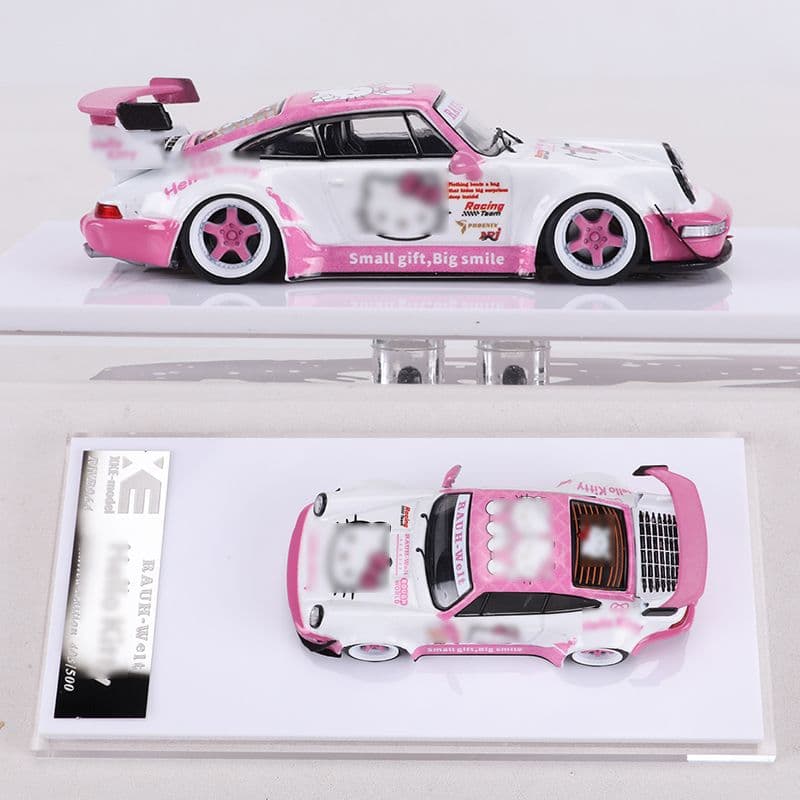 【数量限定品】XKE Model 1/64 ハローキティ ポルシェ RWB964