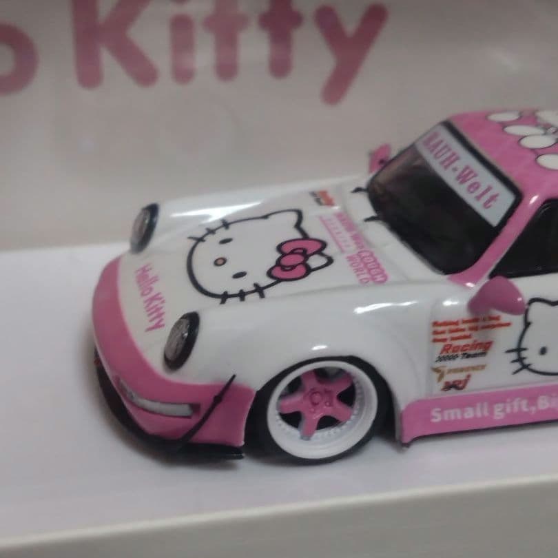【数量限定品】XKE Model 1/64 ハローキティ ポルシェ RWB964