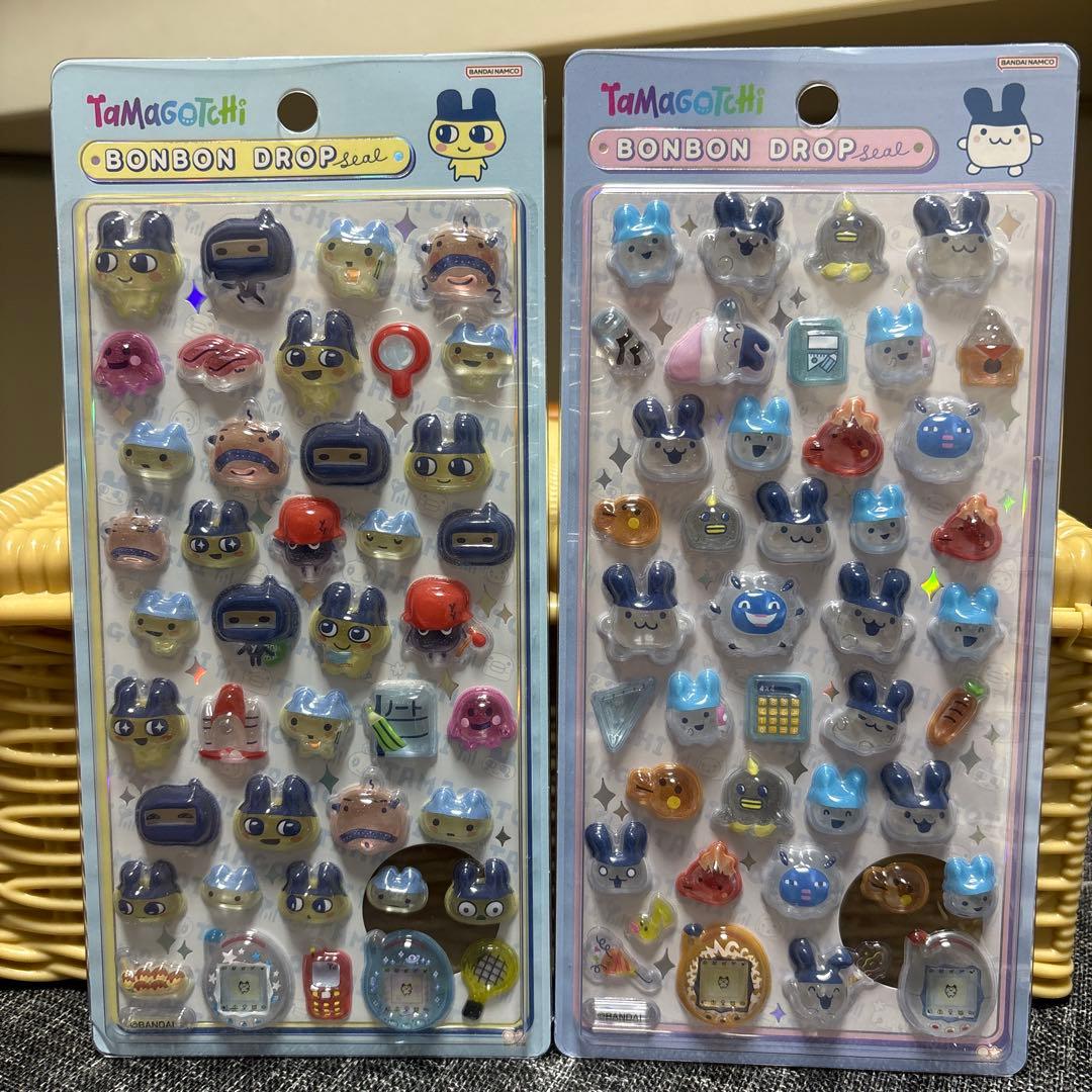 【国内正規品】たまごっち ボンボンドロップシール 4枚セット 即日発送