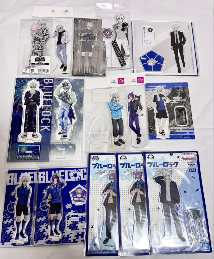 ブルーロック 凪誠士郎 御影玲王 アクスタ まとめ売り