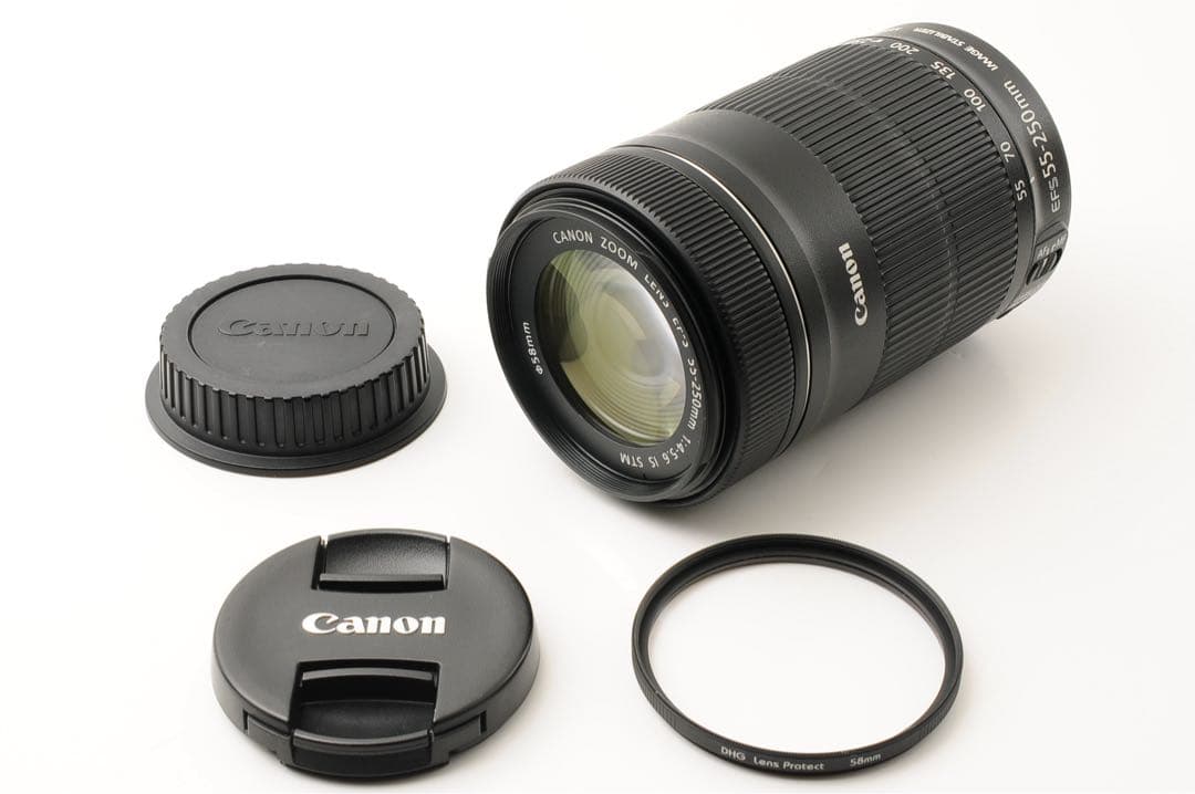 【ほぼ新品】 Canon EF-S 55-250mm f4-5.6 IS STM