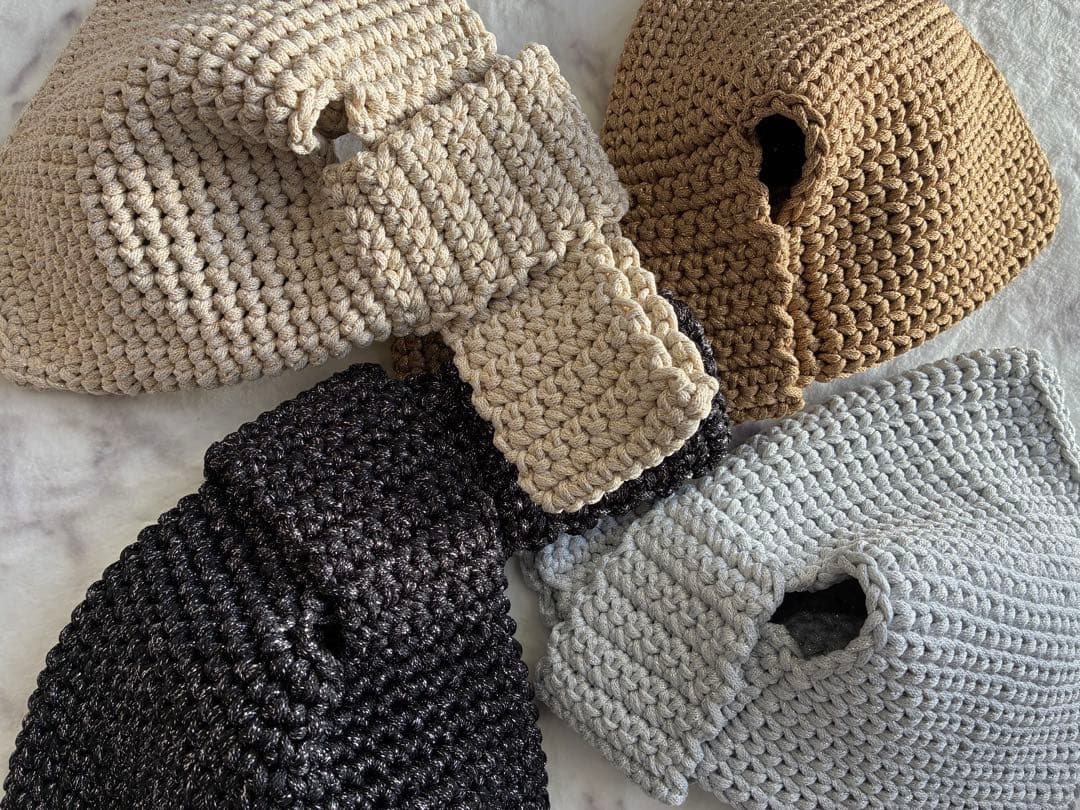 ハンドメイド♡ワンハンドルBag♡glitter Black Silver