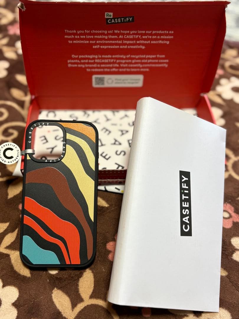 ☆いいさん専用☆casetify iPhone16 70's レトロ柄ケース