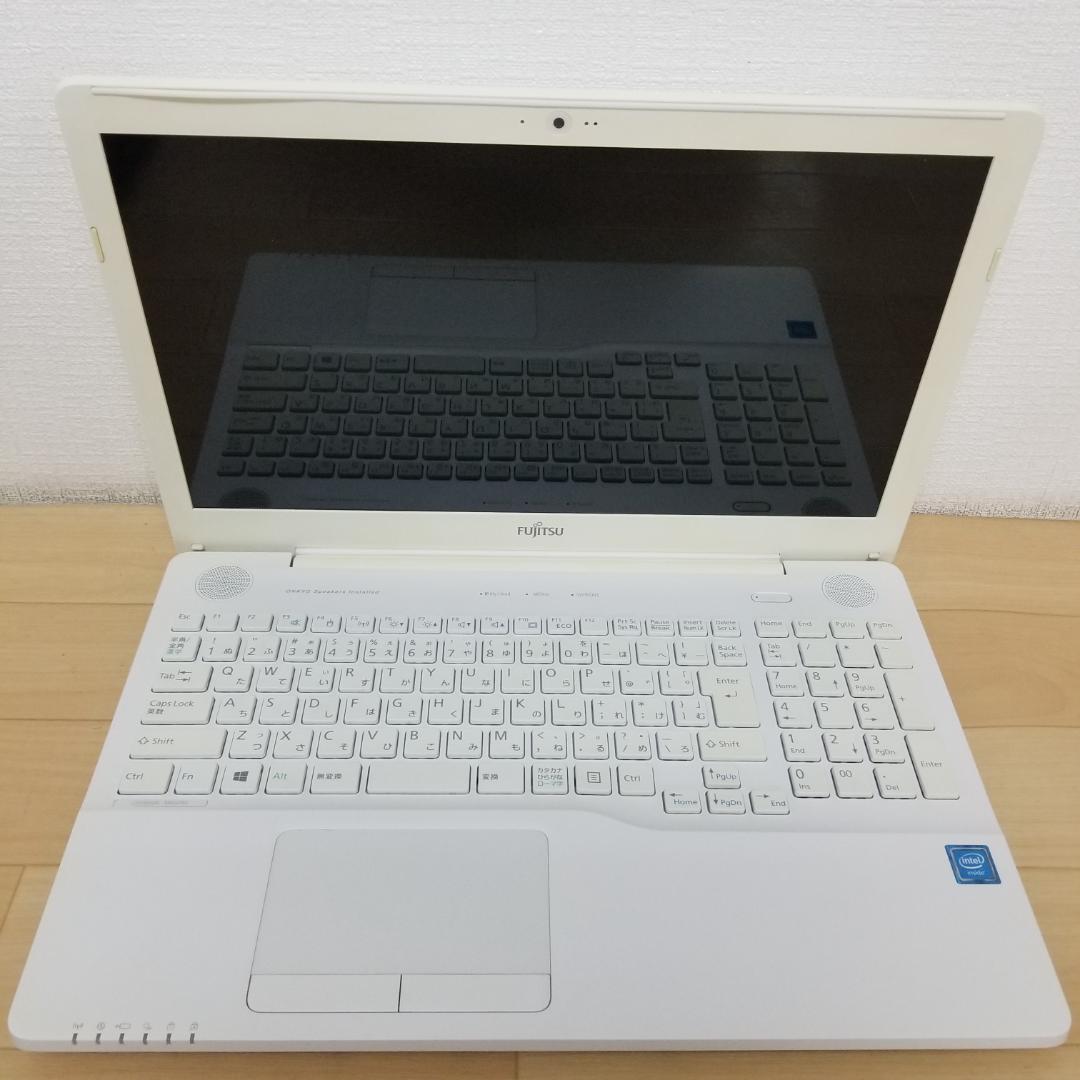 新品SSD Zorin DVD再生可 ノートPC 富士通(E3838)