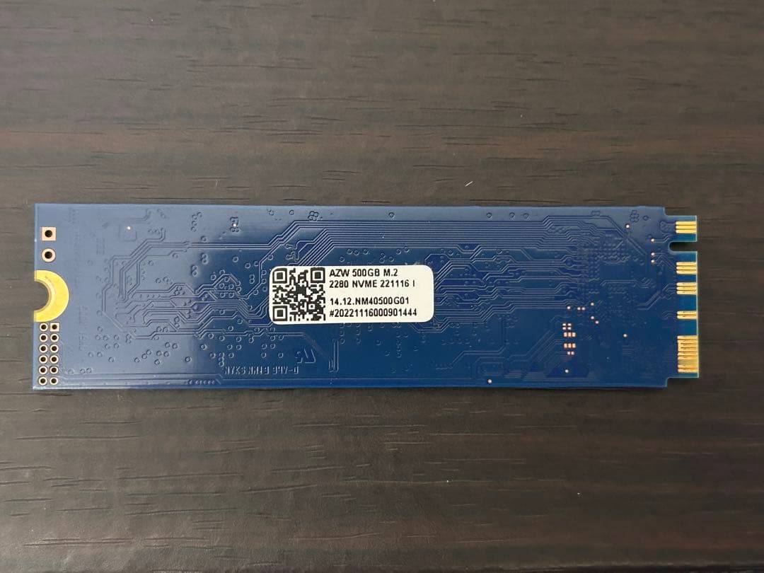 内蔵型SSD Kingston NV2 500GB M.2 SSD