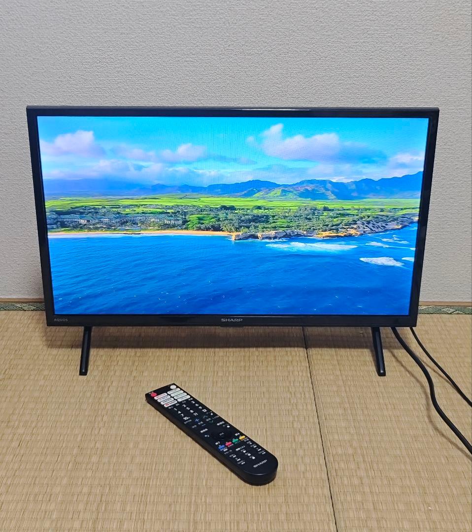 SHARPスマートテレビ 22年製 動画アプリ/地上波Android搭載 24型