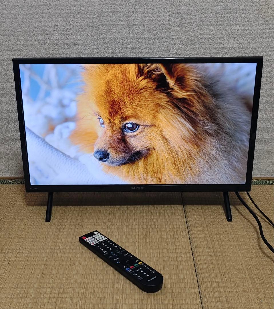 SHARPスマートテレビ 22年製 動画アプリ/地上波Android搭載 24型