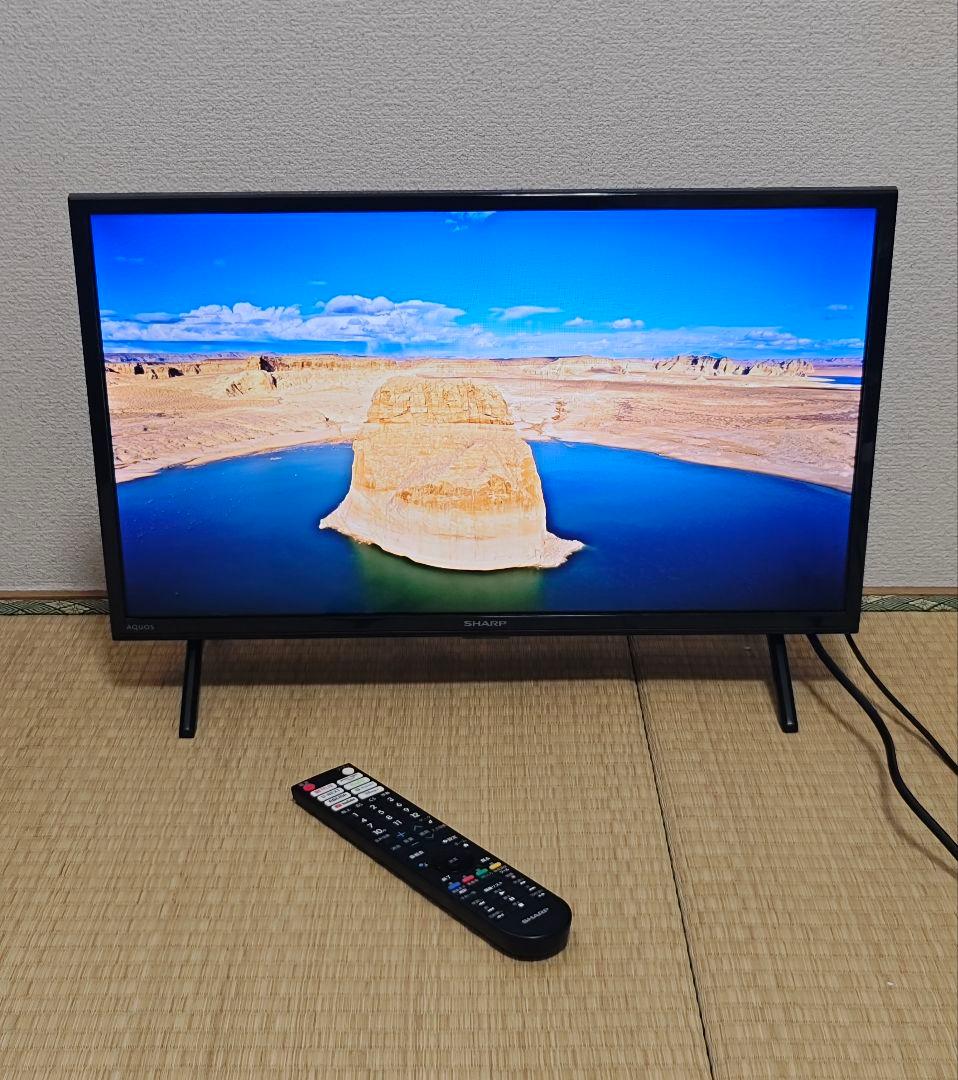 SHARPスマートテレビ 22年製 動画アプリ/地上波Android搭載 24型