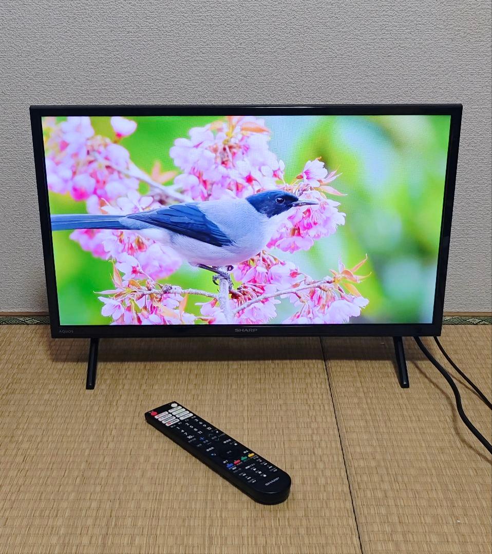 SHARPスマートテレビ 22年製 動画アプリ/地上波Android搭載 24型