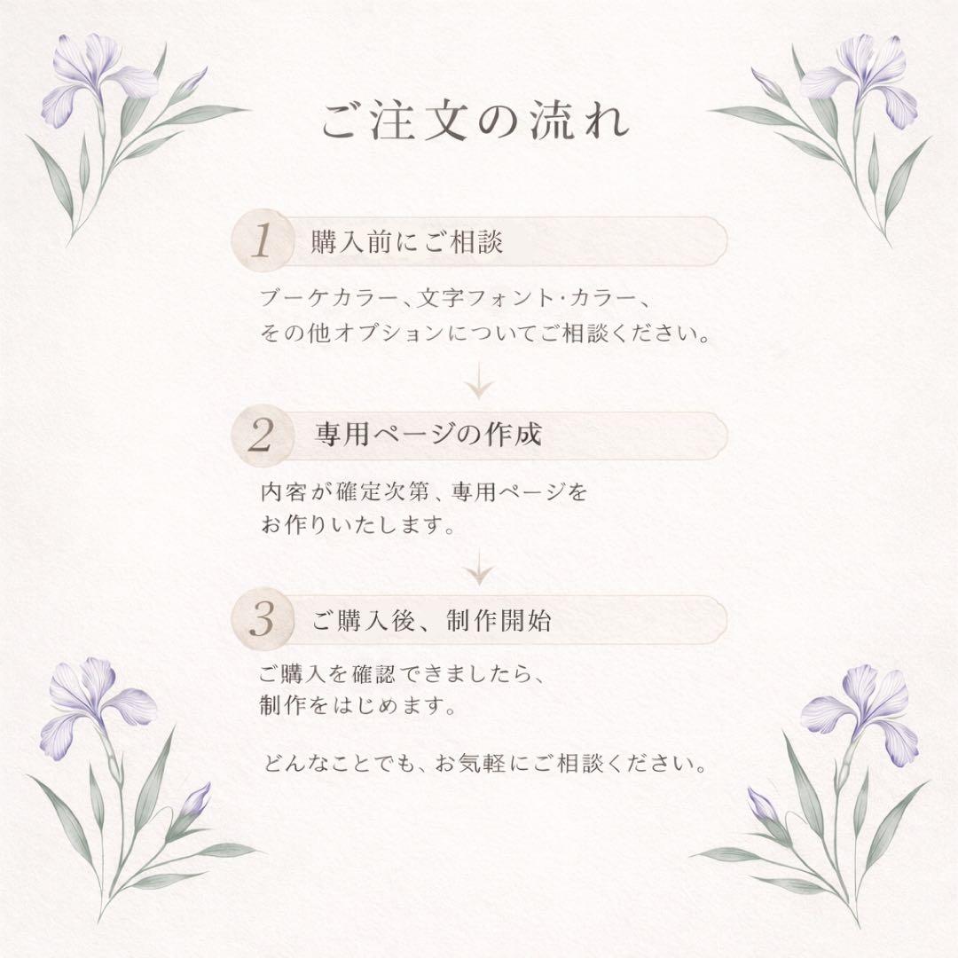 Chachi❣️ バルーンブーケ ブルー Mサイズ ボリュームアップ 2点