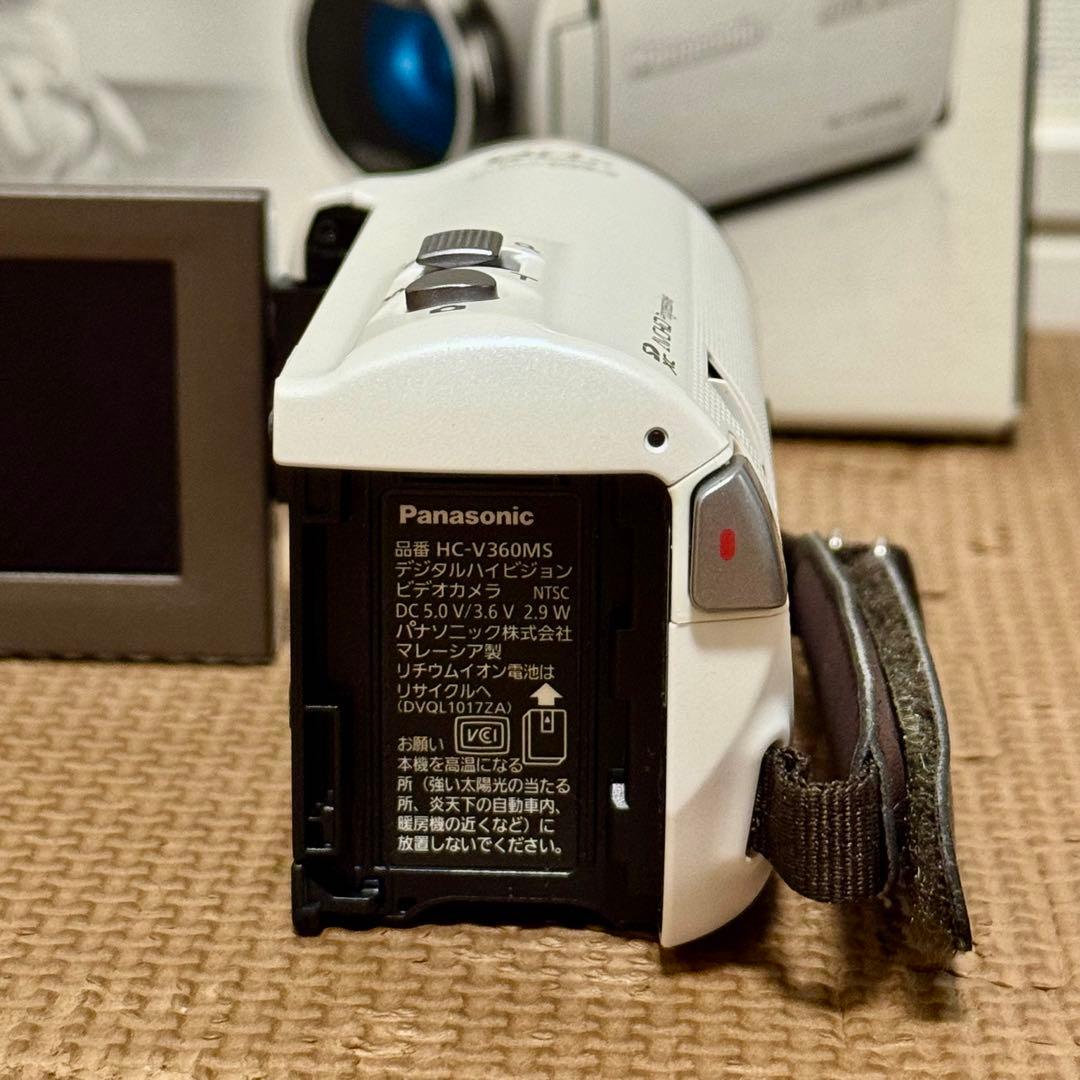 Panasonic HC-V360MS ビデオカメラ 付属品完備 ⭐︎おまけつき☆