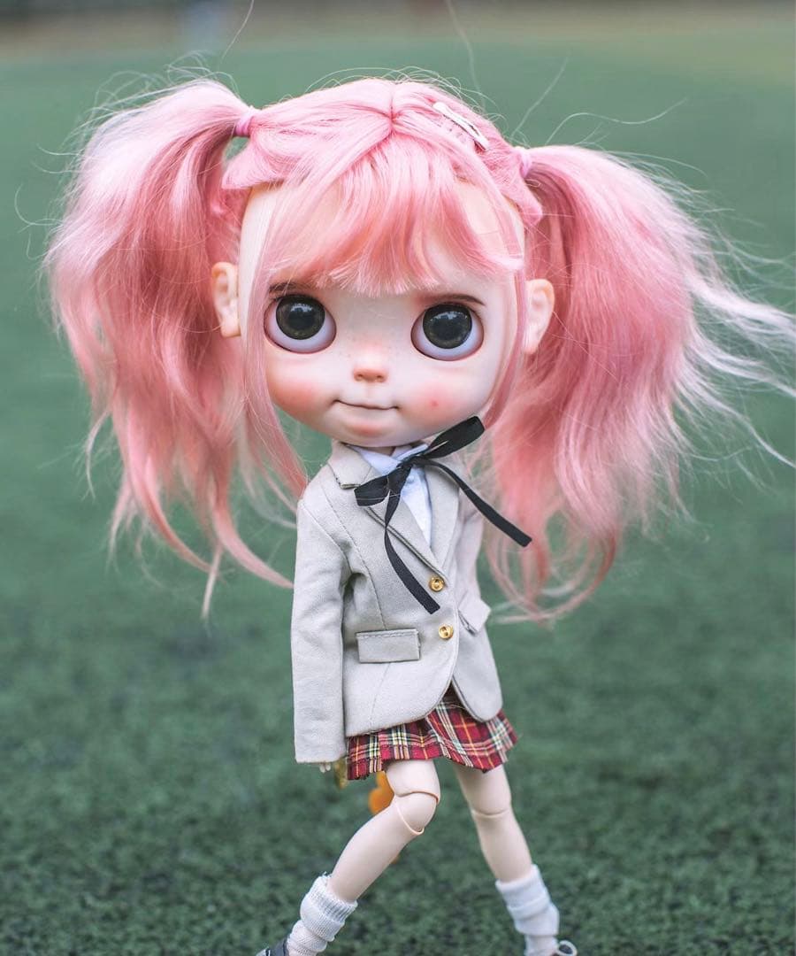 カスタムブライス 海外作家様 かわいい まんまる 甘く微笑む ニコニコちゃん