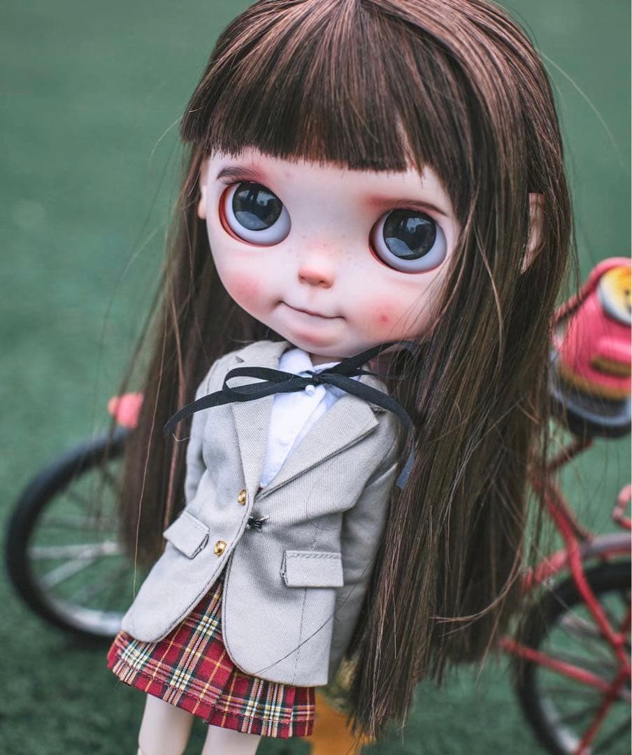 カスタムブライス 海外作家様 かわいい まんまる 甘く微笑む ニコニコちゃん