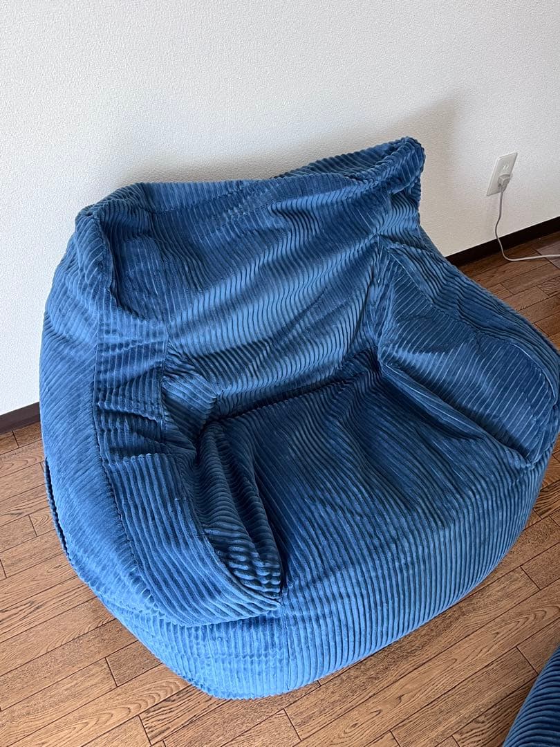 LOOSY ソファ +オットマン ネイビー