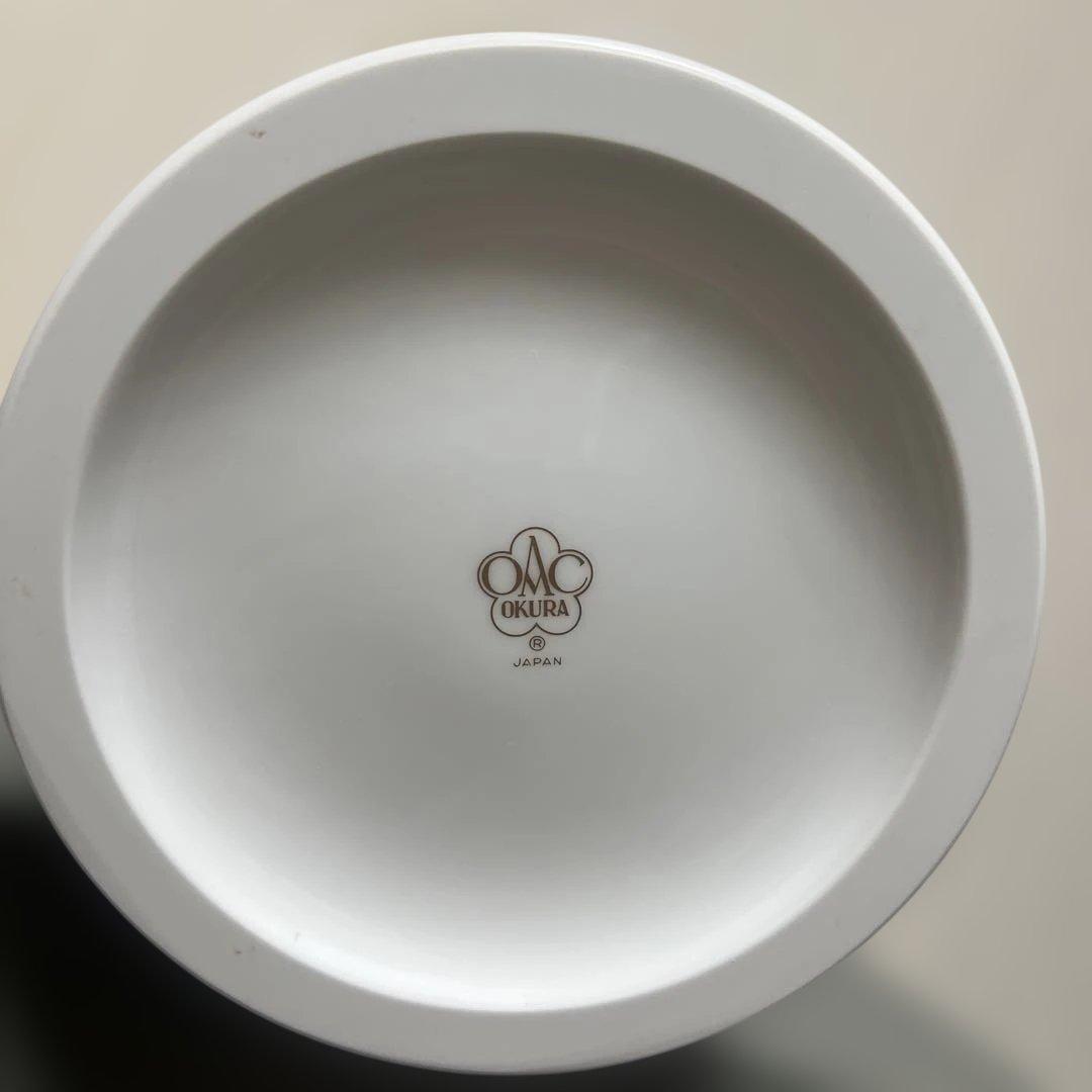 宮内庁御用達　大倉陶園　金蝕葡萄　花瓶36cm