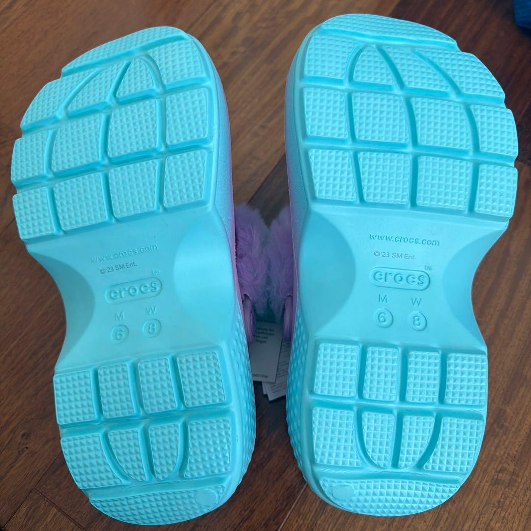 aespa crocs クロックス　24cm ウィンター　トレカ付き