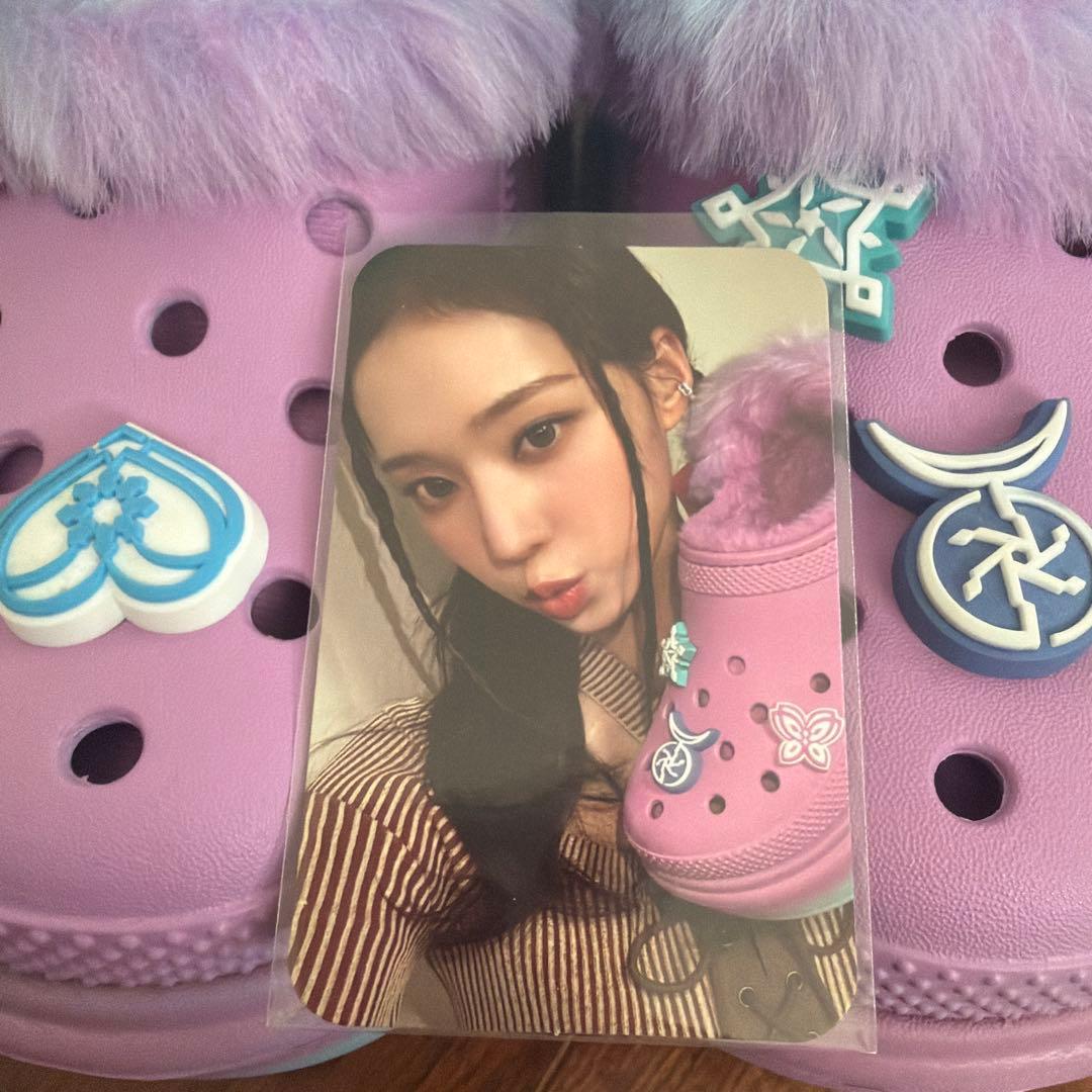 aespa crocs クロックス　24cm ウィンター　トレカ付き