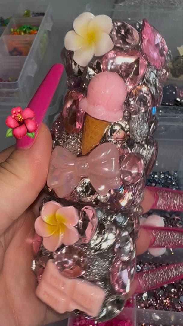 なみ 小物入れデコケース