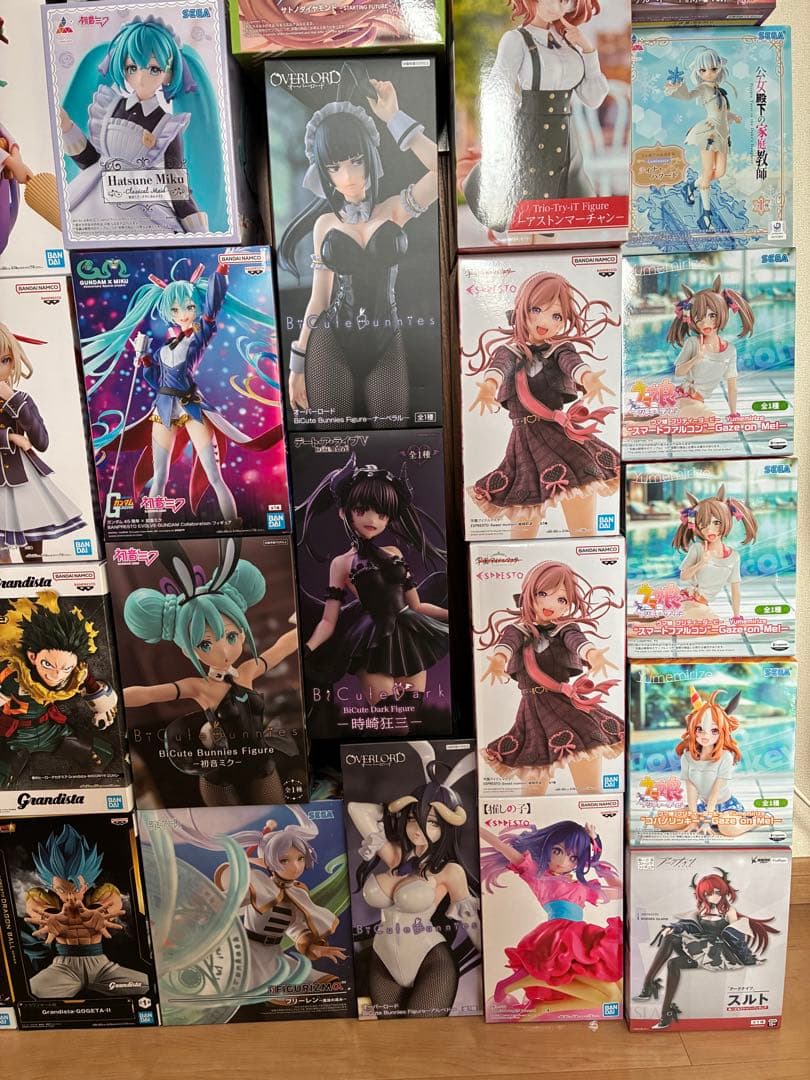 ★最新プライズフィギュア まとめ売り 美少女 ジャンプ系 ウマ娘 初音ミク