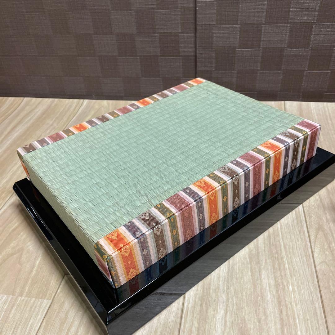 雛人形　桃の節句　木製　親王台　畳