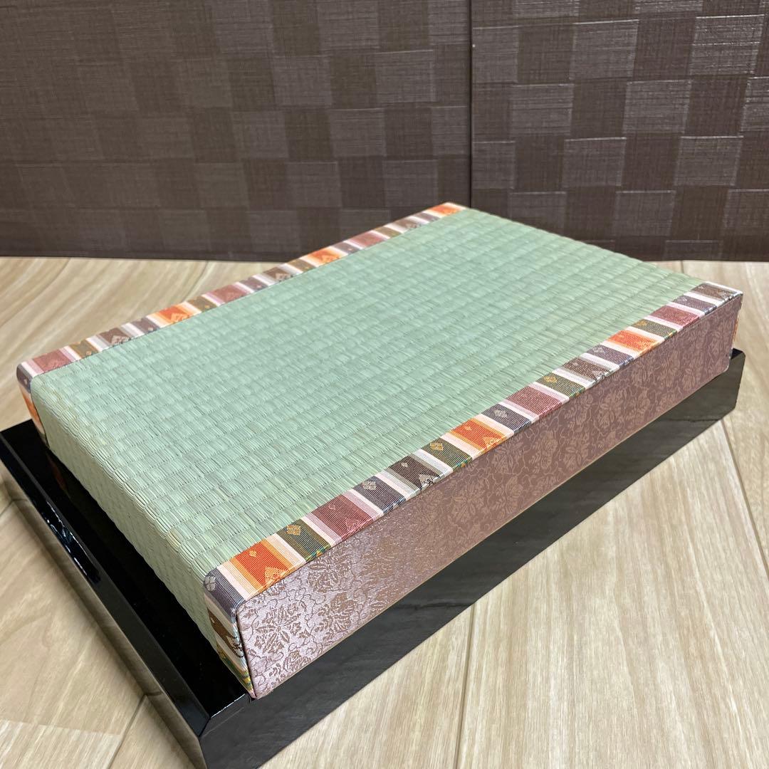 雛人形　桃の節句　木製　親王台　畳