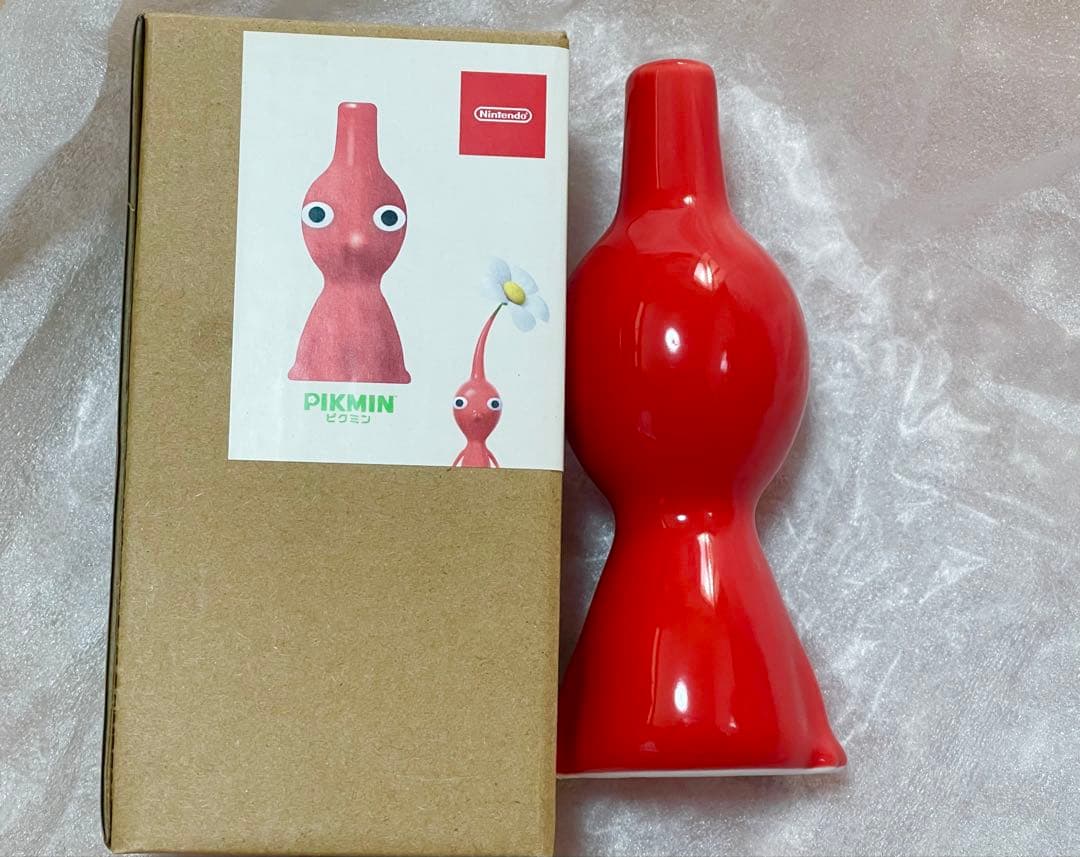 ピクミン　一輪挿し　赤ピクミン