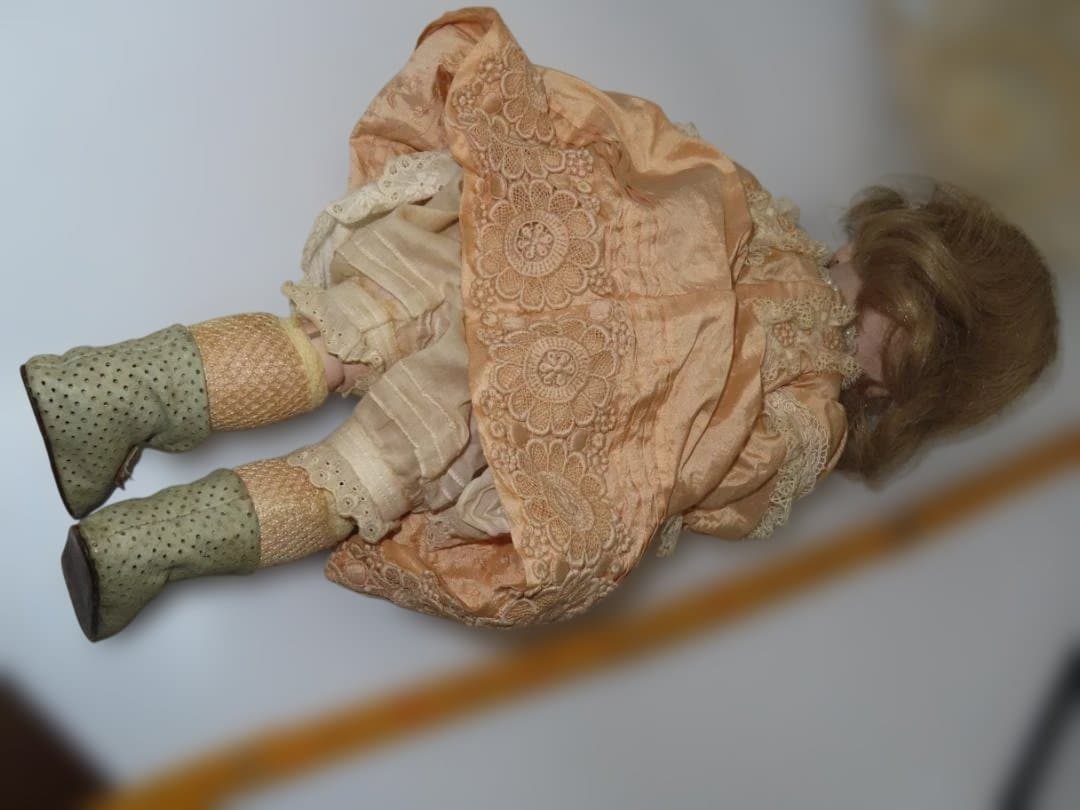 4 ビスクドール 40cm以上 作家もの 1991 ヴィンテージ 骨董 人形