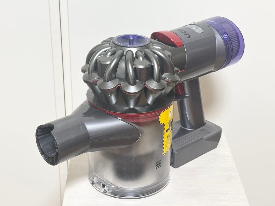 【完全分解洗浄品】ダイソン SV10K マキタ18Vバッテリー仕様 ノズル3個付