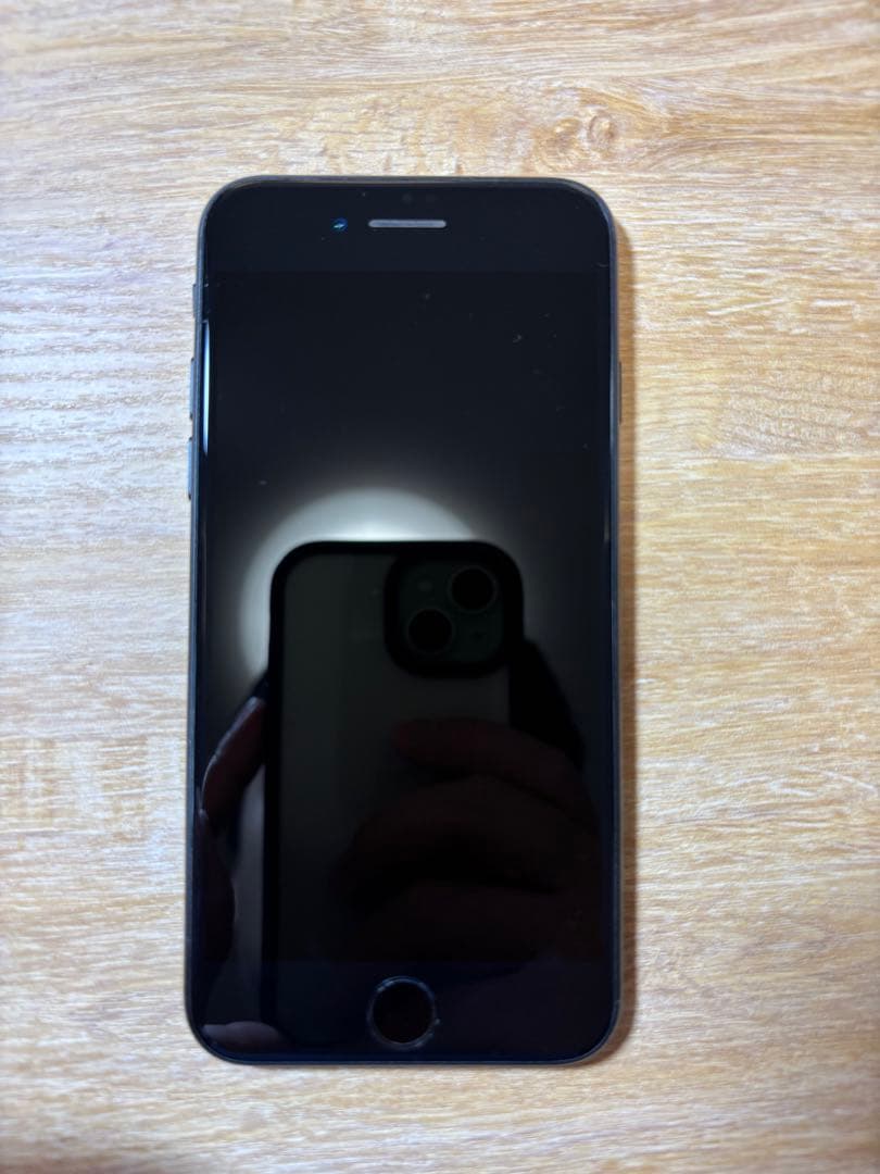 【iPhoneSE 第2世代 128GB ブラック SIMフリー】箱・ケーブル付