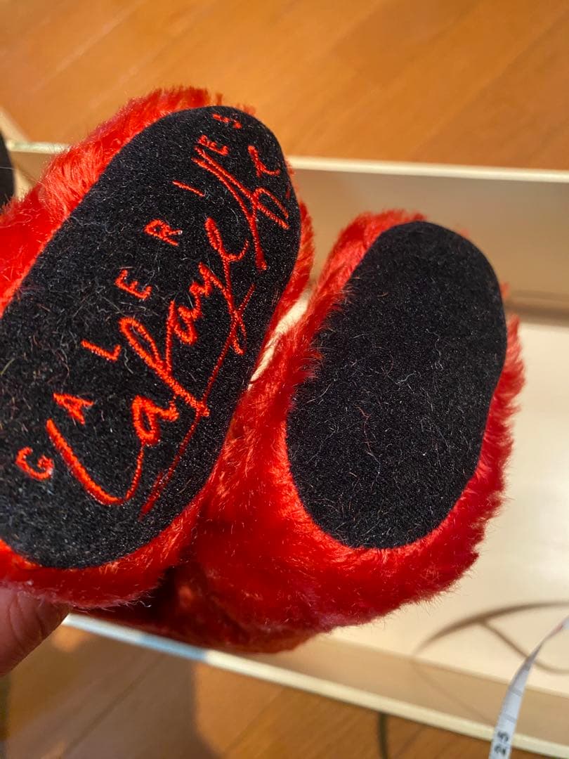 【白タグ】 レッド　シュタイフ　テディベア