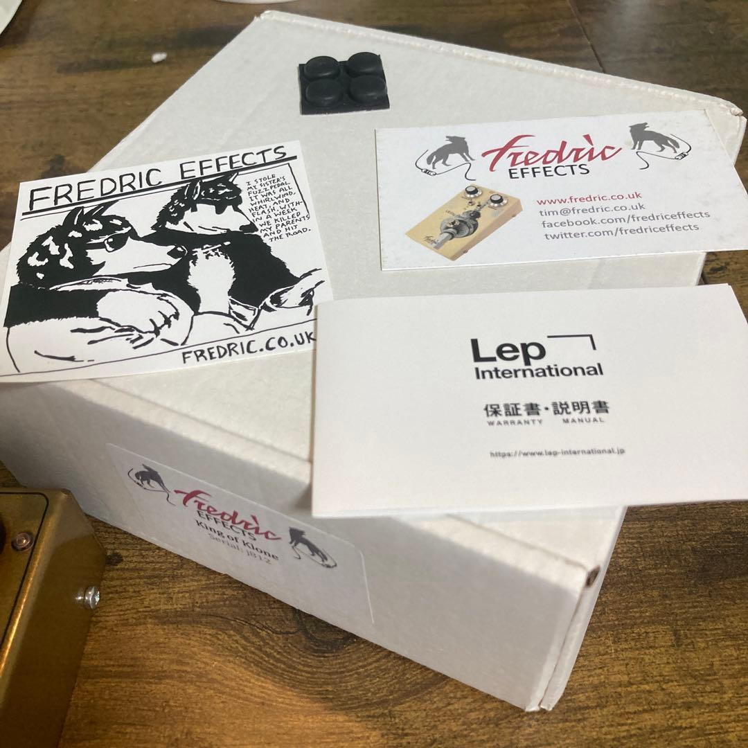 伝説ケンタ回路二発‼️Fredric Effects King of Klone‼️