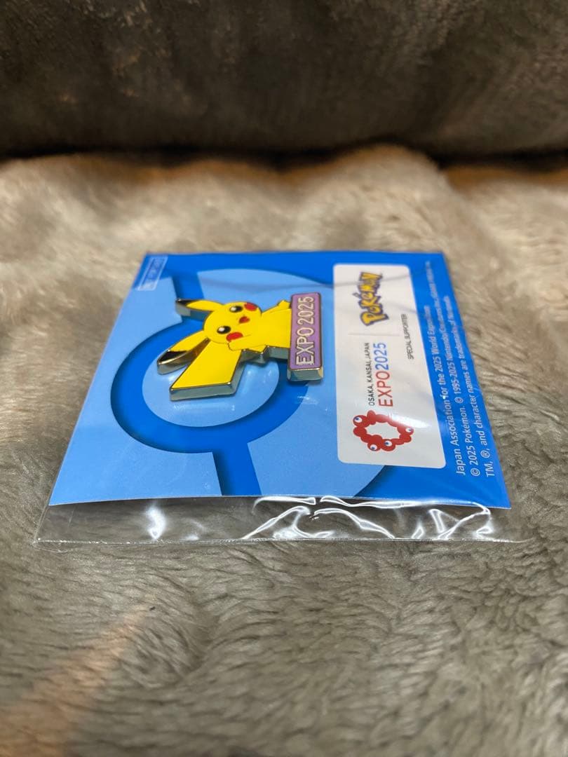 【非売品】大阪関西万博EXPO2025 ピカチュウ ピンバッジ