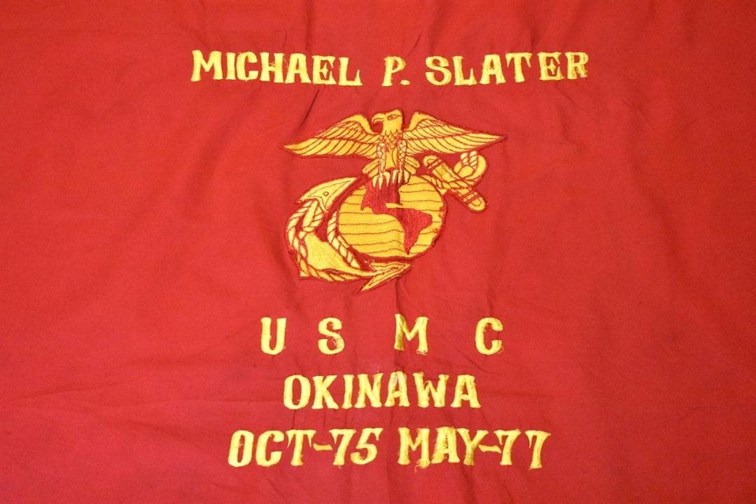 ＠70s ビンテージ USMC 沖縄駐留 メモリアルフラッグ